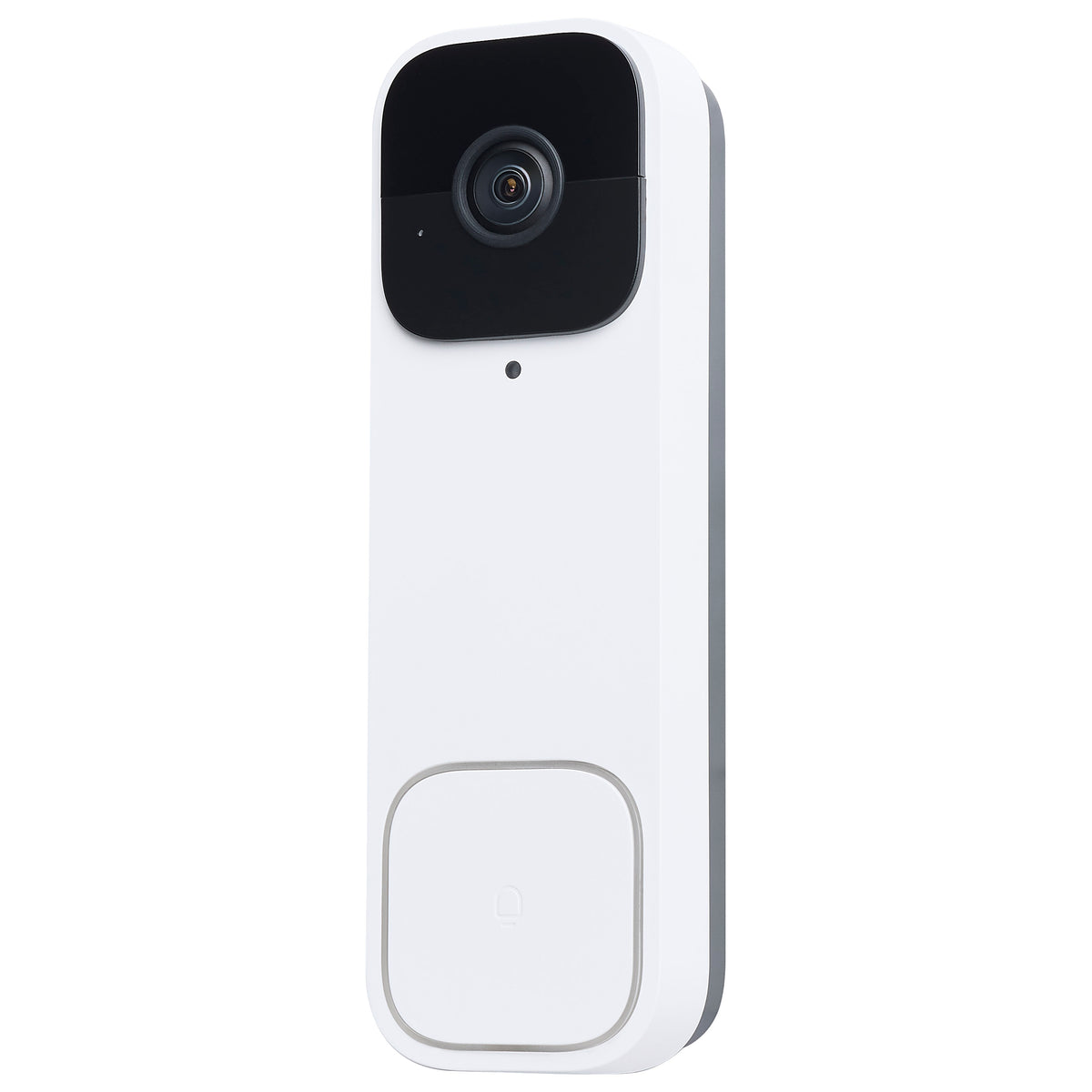 Starfish - Smart Doorbell Security Camera Wired - White Doorbell With White Chime - White Finish for outdoor applications
