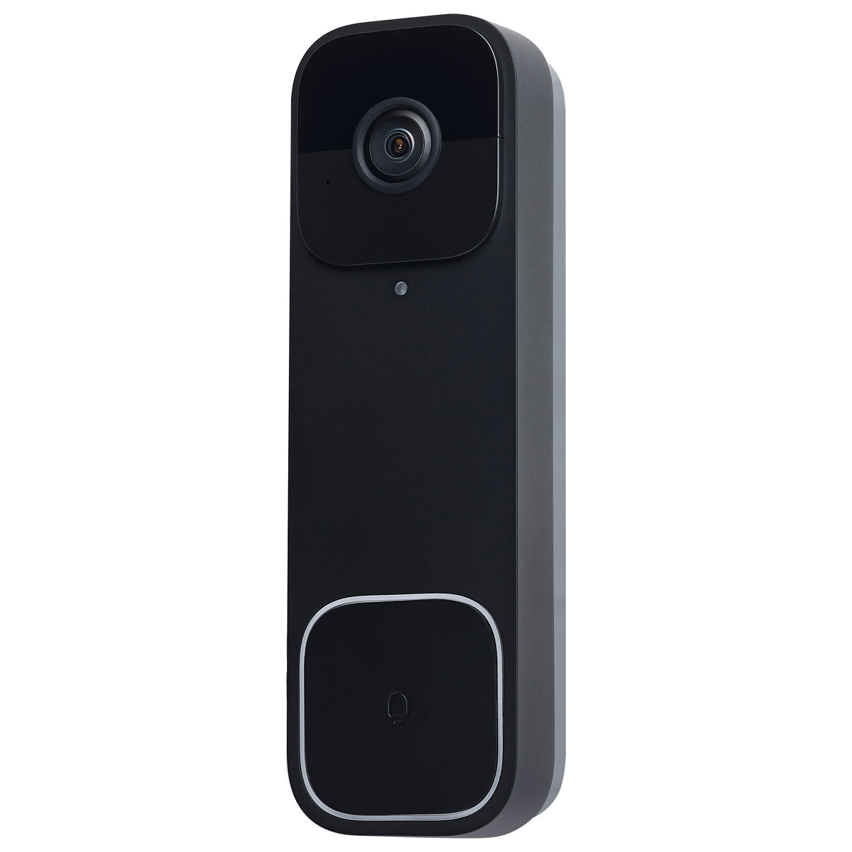 Starfish - Smart Doorbell Security Camera Wired - Black Doorbell With Black Chime