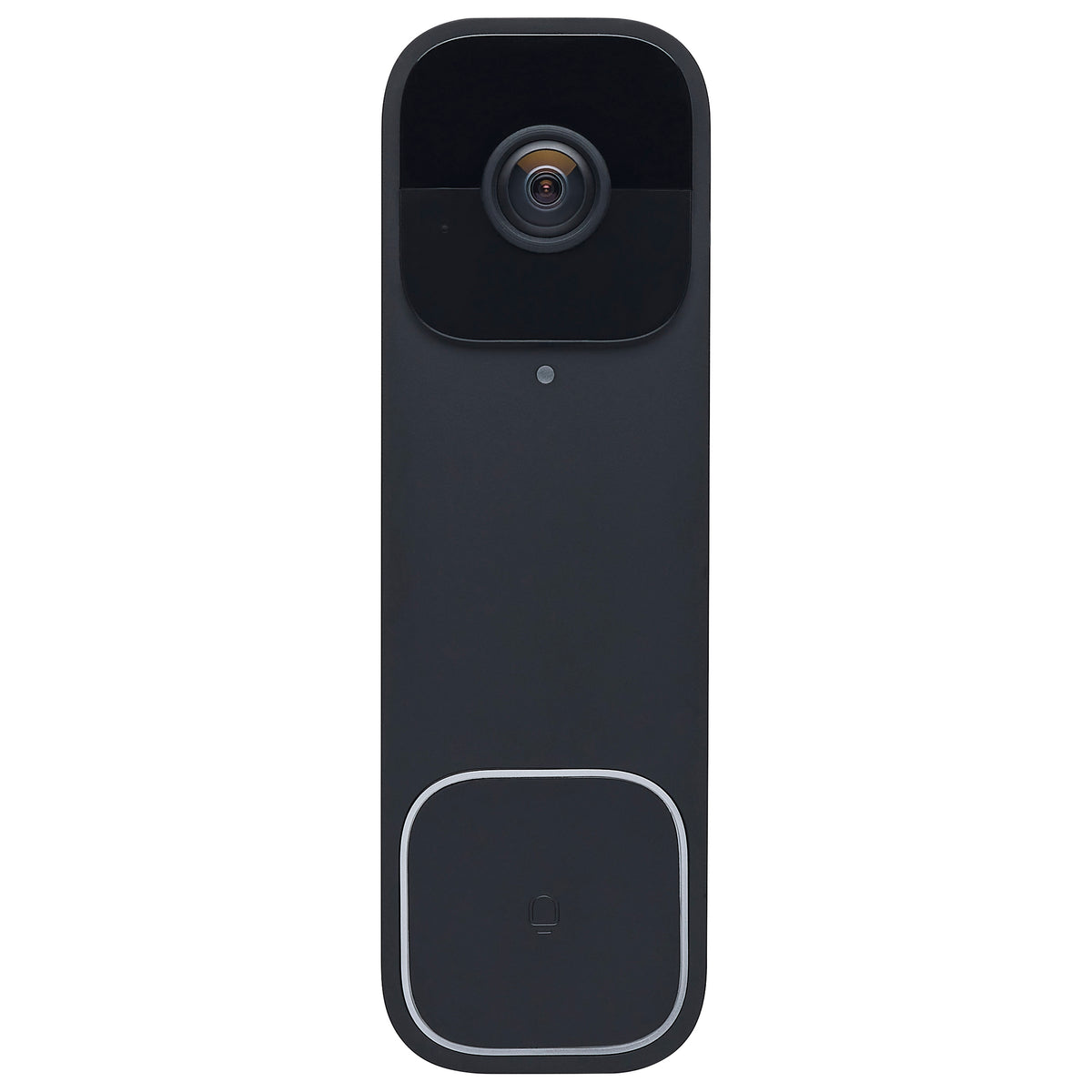 Starfish - Smart Doorbell Security Camera Wired - Black Doorbell With Black Chime