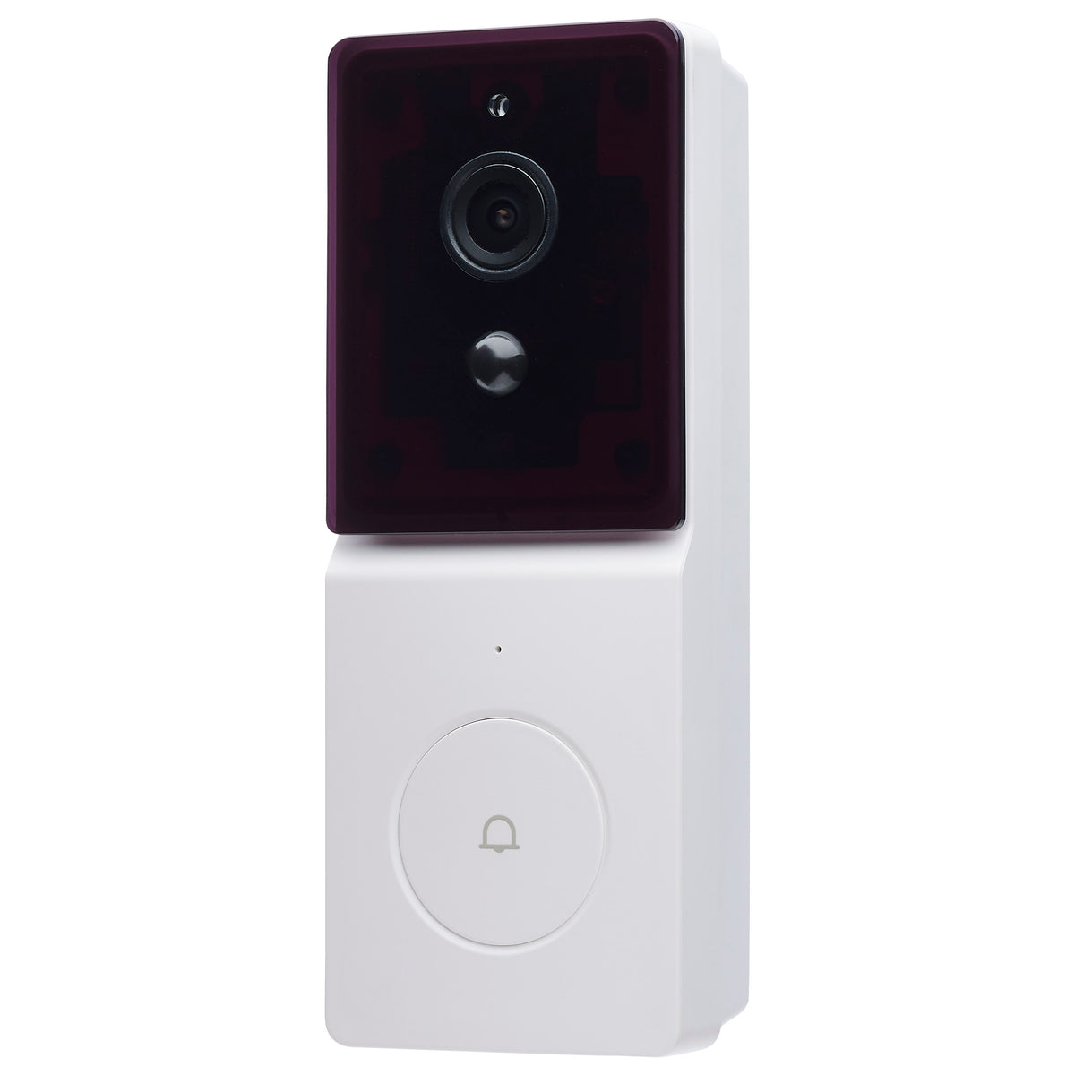 Starfish - SMART Doorbell Security Camera - White Doorbell with White Chime - White Finish product image