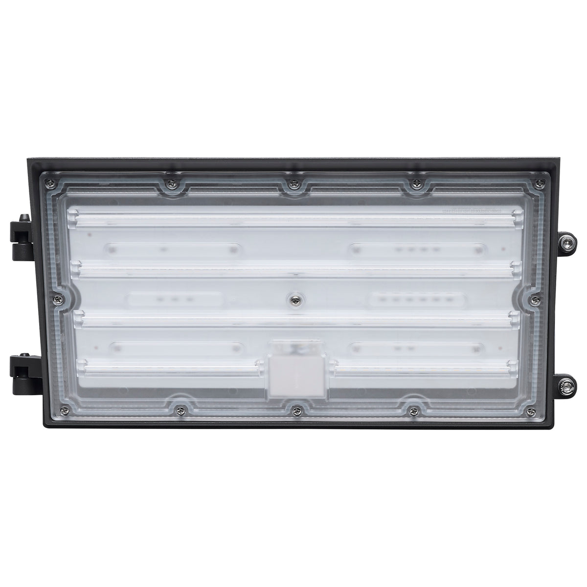 45/60/80 Watt - 3K/4K/5K CCT Selectable LED Semi Cutoff Wall Pack - 120-277 Volt - Bronze Finish