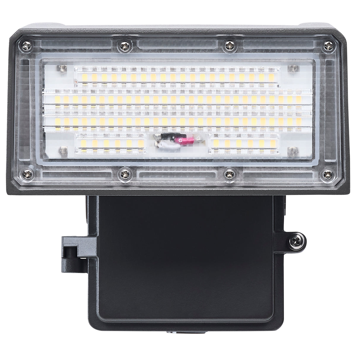 15/20/25 Watt - 3K/4K/5K CCT Selectable LED Small Adjustable Wall Pack - 120-277 Volt - Bronze Finish
