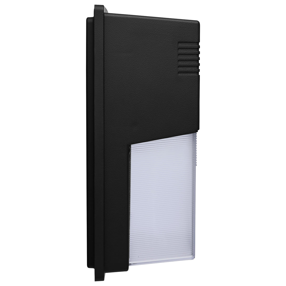 LED Entryway Wall Pack - 10/15/20 Wattage Selectable - 30K/40K/50K CCT Selectable - Black Finish