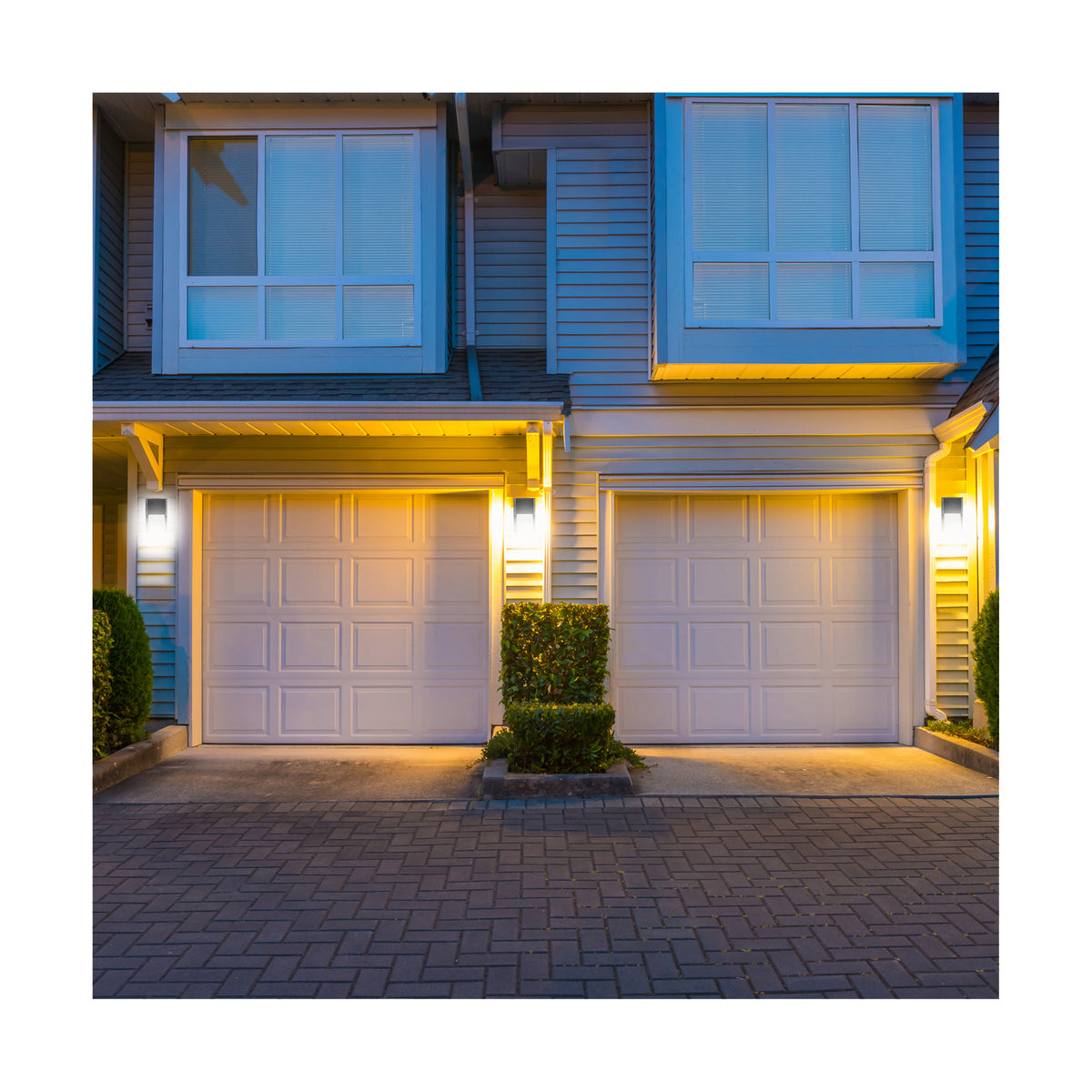 LED Entryway Wall Pack - 10/15/20 Wattage Selectable - 30K/40K/50K CCT Selectable - Bronze Finish