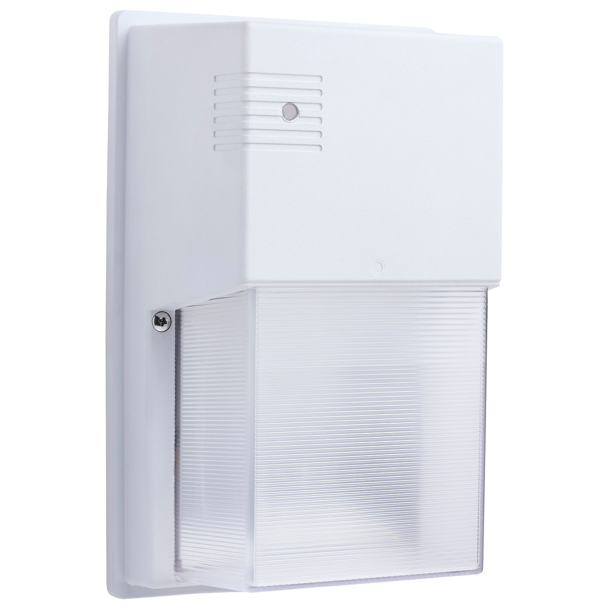LED Entryway Wall Pack - 10/15/20 Wattage Selectable - 30K/40K/50K Selectable - White Finish bulb or fixture view