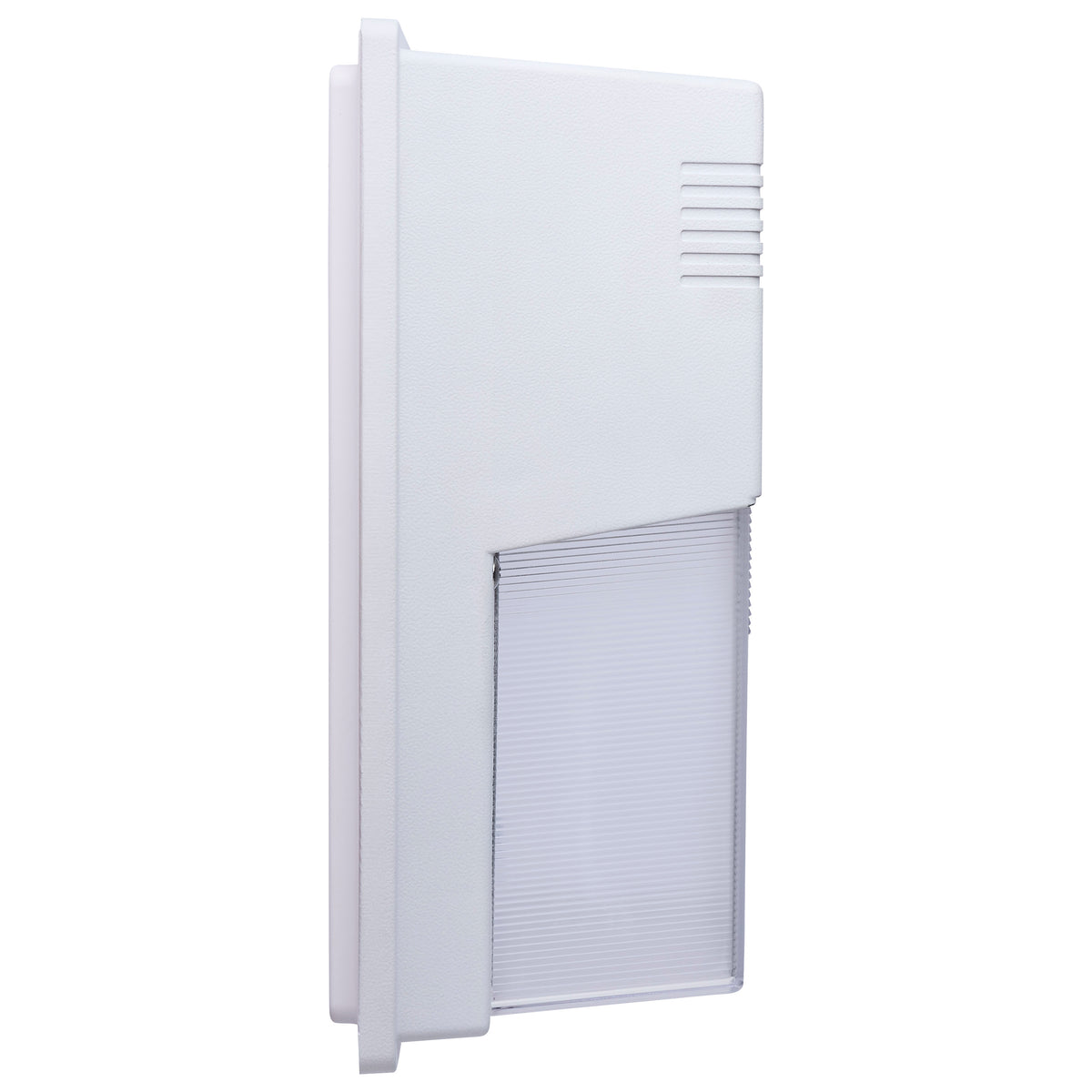 LED Entryway Wall Pack - 10/15/20 Wattage Selectable - 30K/40K/50K CCT Selectable - White Finish