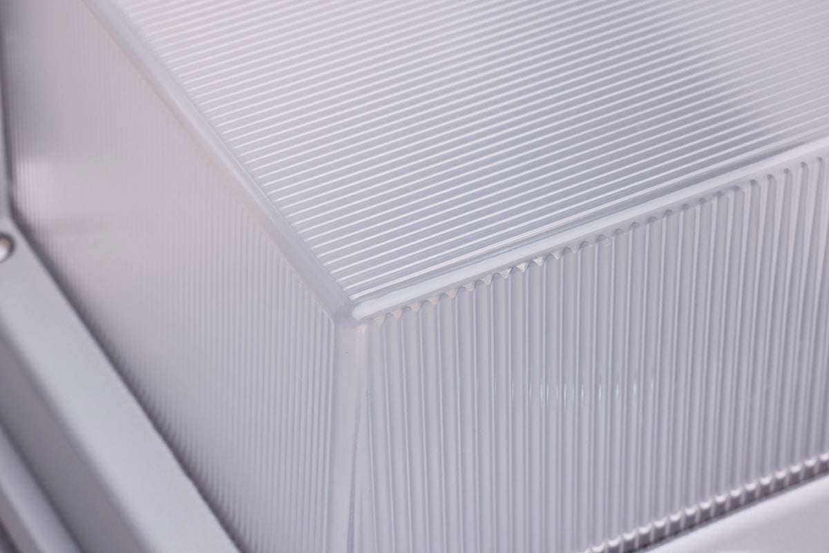 LED Entryway Wall Pack - 10/15/20 Wattage Selectable - 30K/40K/50K CCT Selectable - White Finish