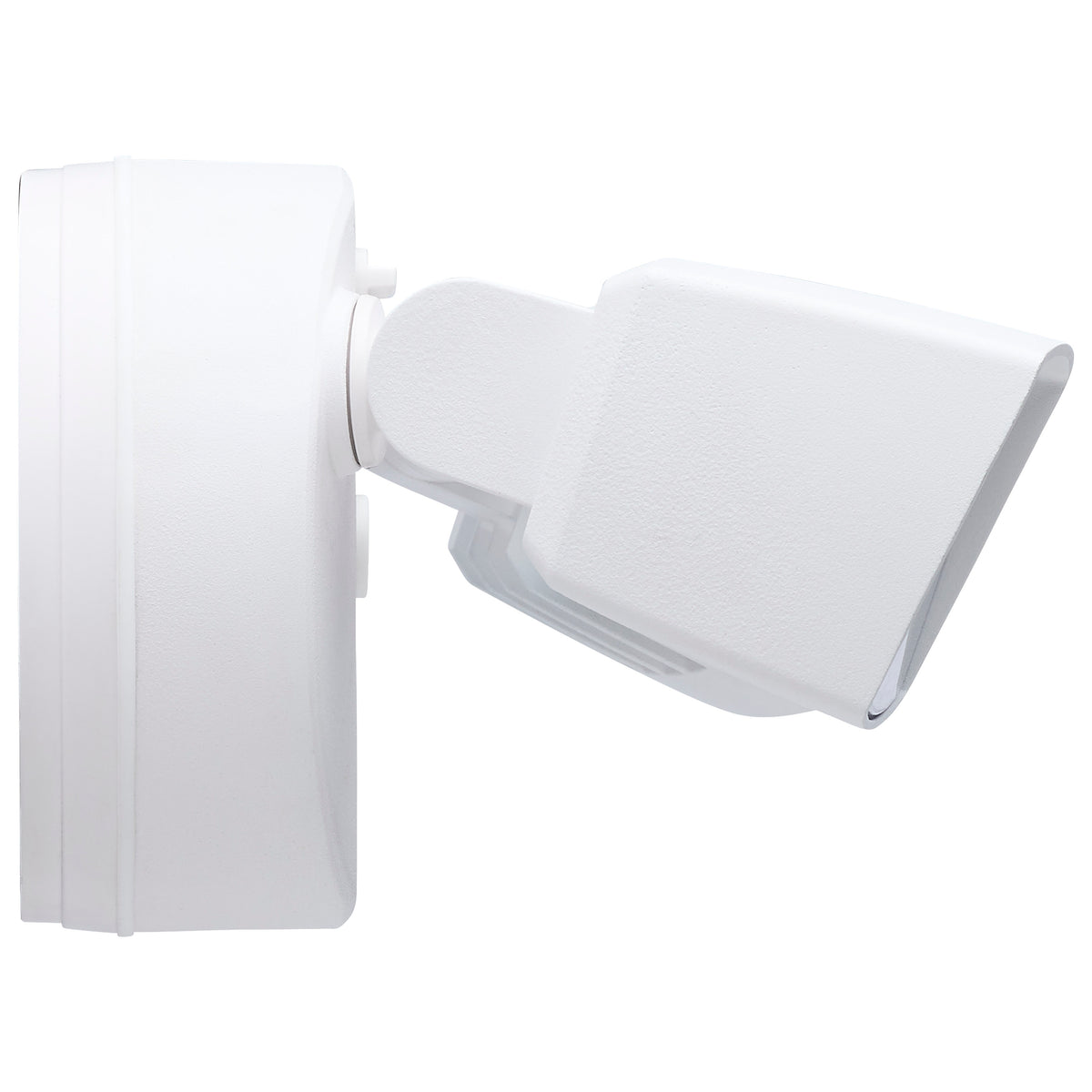 LED Security Light - Dual Head - Field Selectable - White Finish