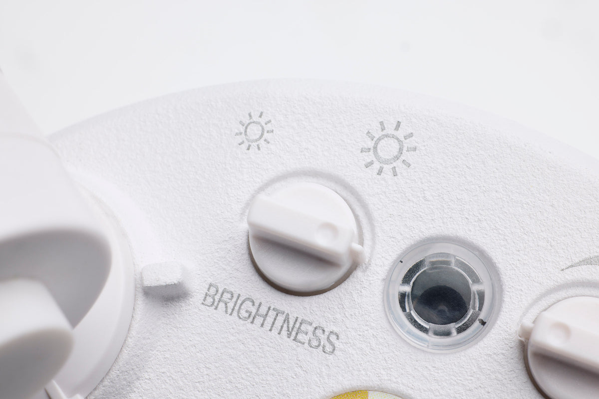LED Security Light - Dual Head - Field Selectable - White Finish