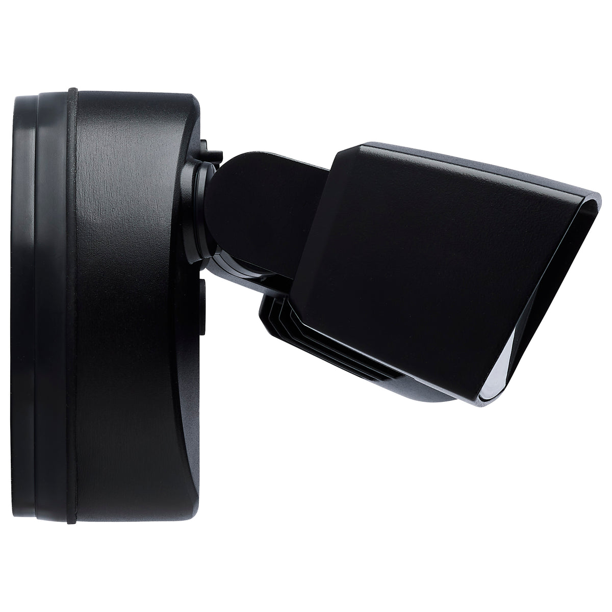 LED Security Light - Dual Head - Field Selectable - Black Finish
