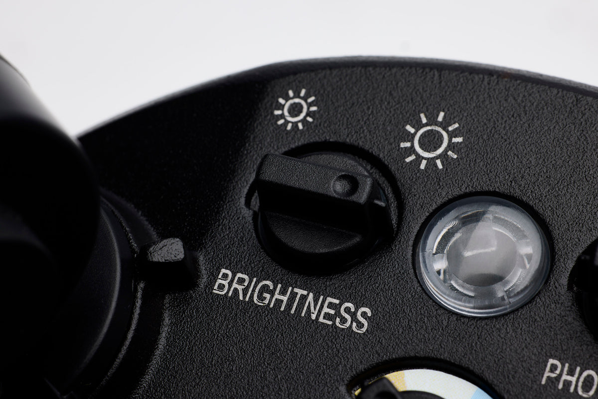 LED Security Light - Dual Head - Field Selectable - Black Finish