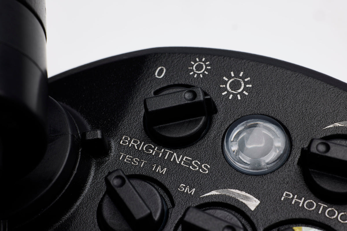 LED Security Light with Nightlight - PIR Sensor - Dual Head - Field Selectable - Black Finish