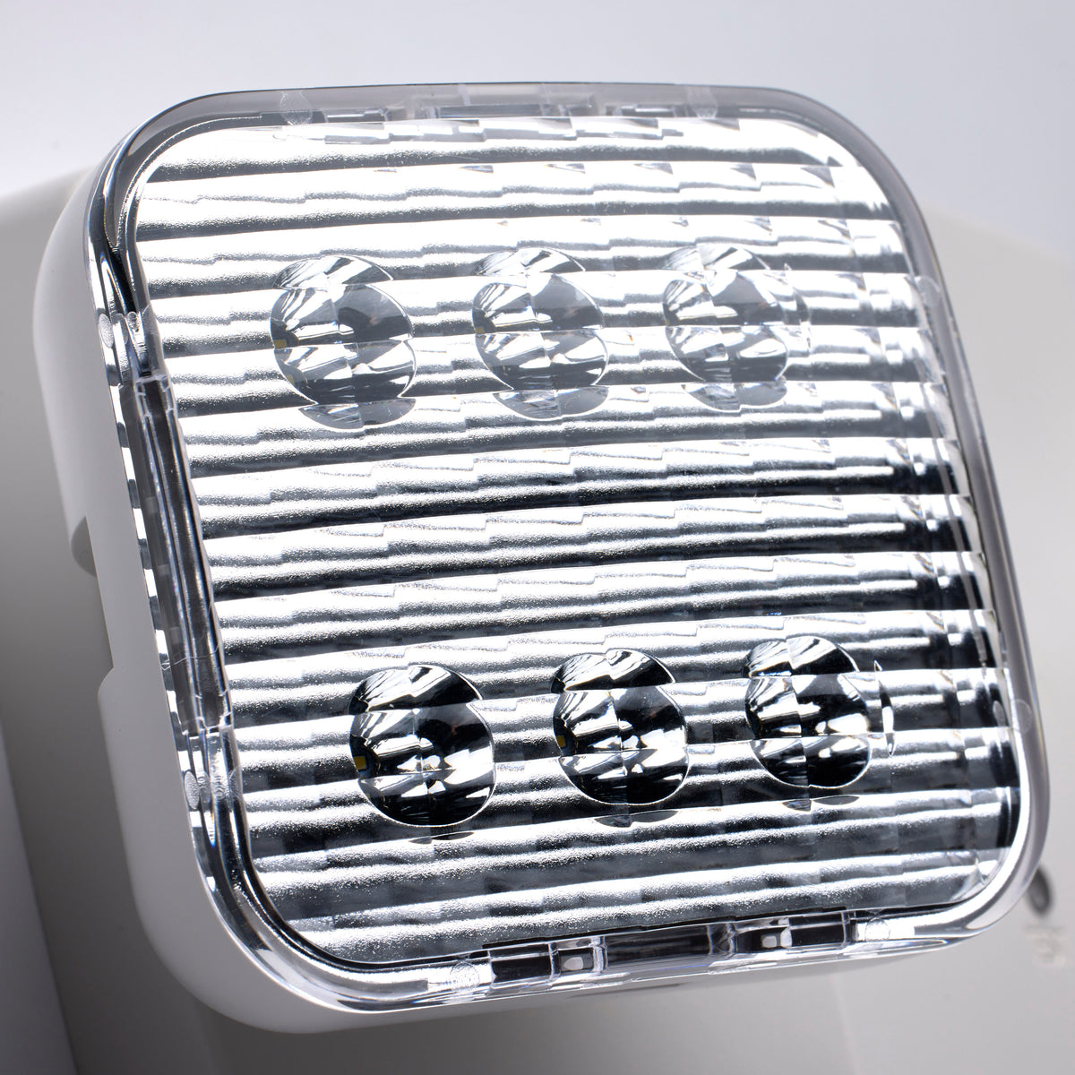 Emergency Light, 90min Ni-Cad backup, 120/277V, Dual Head, Universal Mounting - White Finish