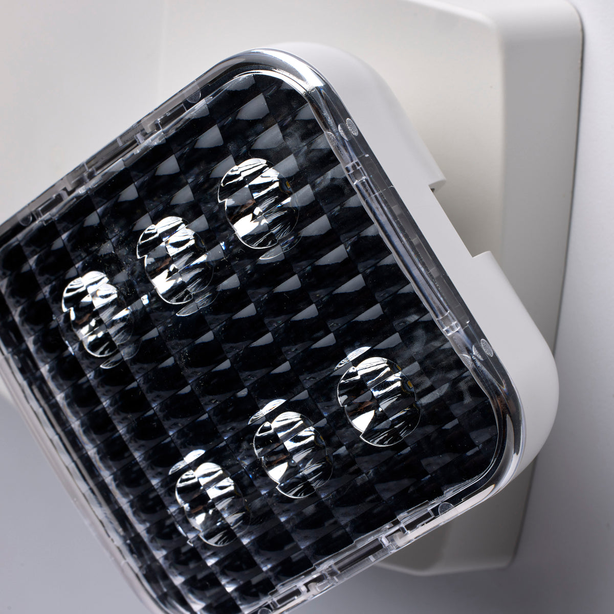 Emergency Light, 90min Ni-Cad backup, 120/277V, Dual Head, Universal Mounting - White Finish