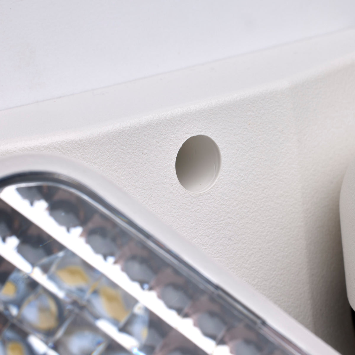 Remote Emergency Light, Low-Voltage Backup, Dual Head - White Finish
