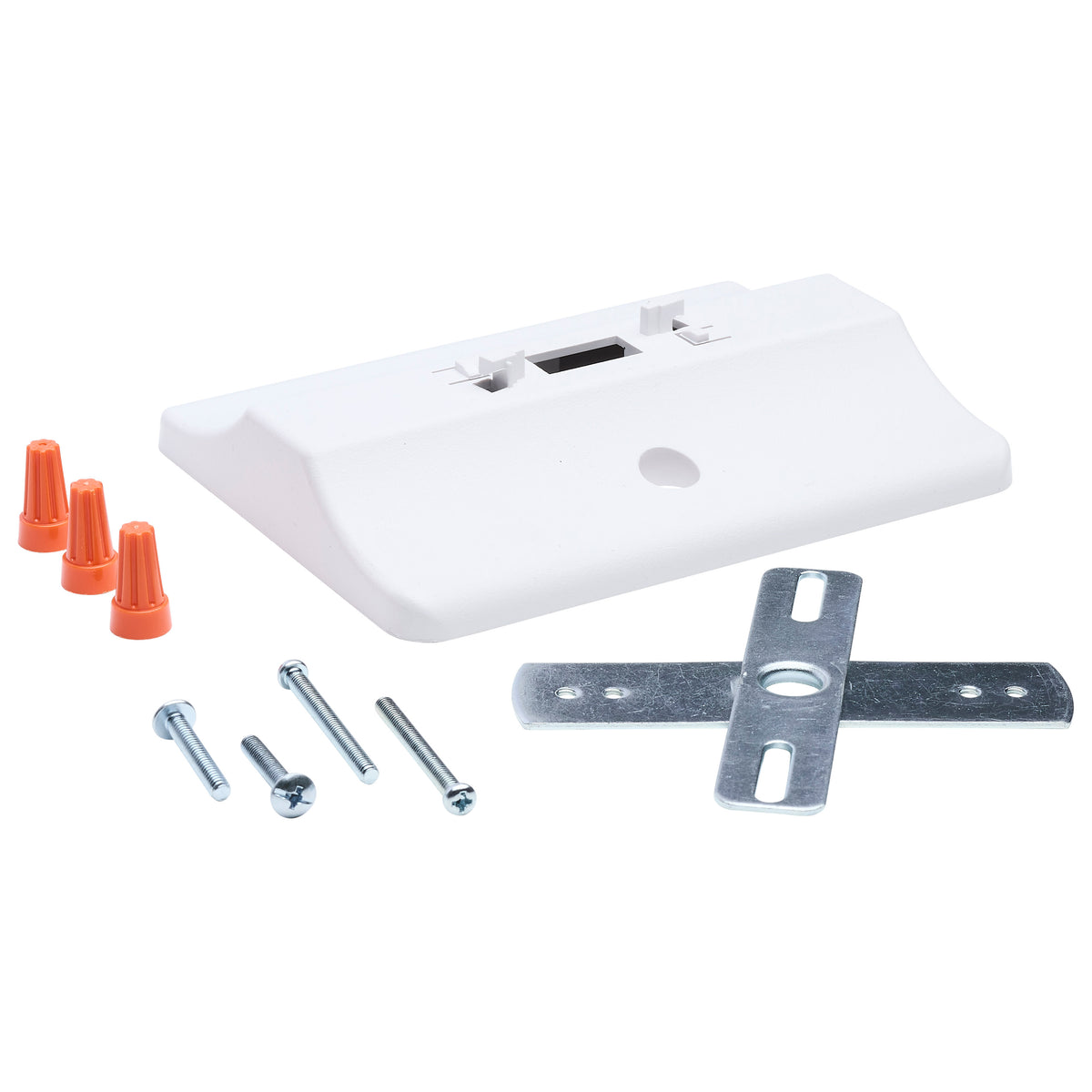 Running Man Green Combo Exit Sign/Emergency Light - 120/347V - 90min backup - Single/Dual Face - Universal Mounting - Thermoplastic - Remote-Capable - White Finish