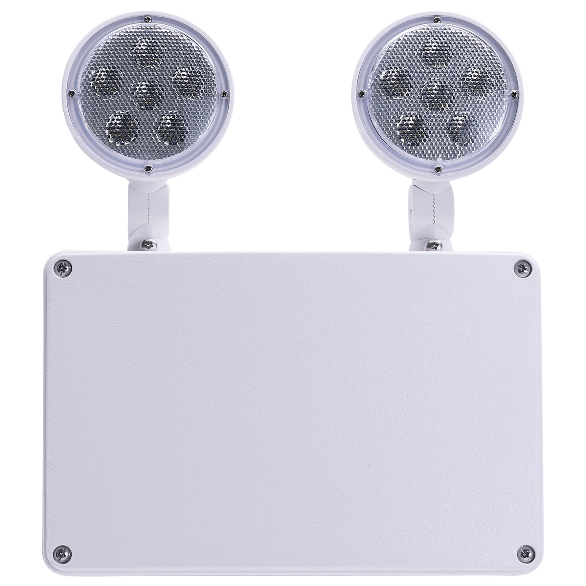 Emergency Light - 120-347V - 2HR Backup - Universal Mounting - Wet Location - Low Temperature - Remote Compatible - White Finish