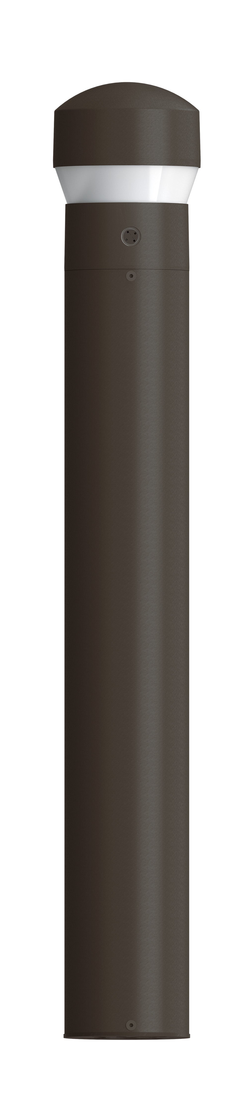 5.5" Bollard Lights - Dome Top - 5.5" Bollards - Selectable Wattage and 3CCT (3000K, 4000K and 5000K) / Photocell Included