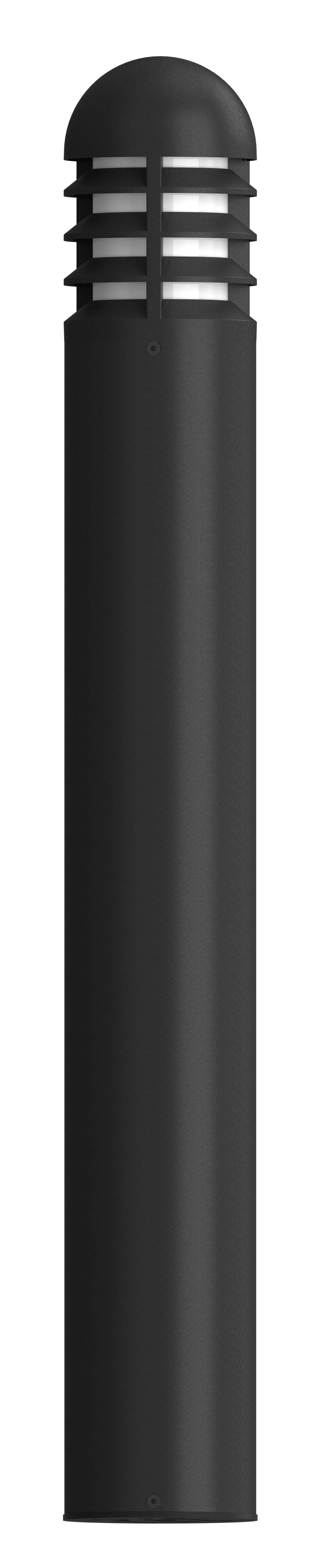 5.5" Bollards (42" Height) - Selectable Wattage and 3CCT (3000K, 4000K and 5000K) in Black finish