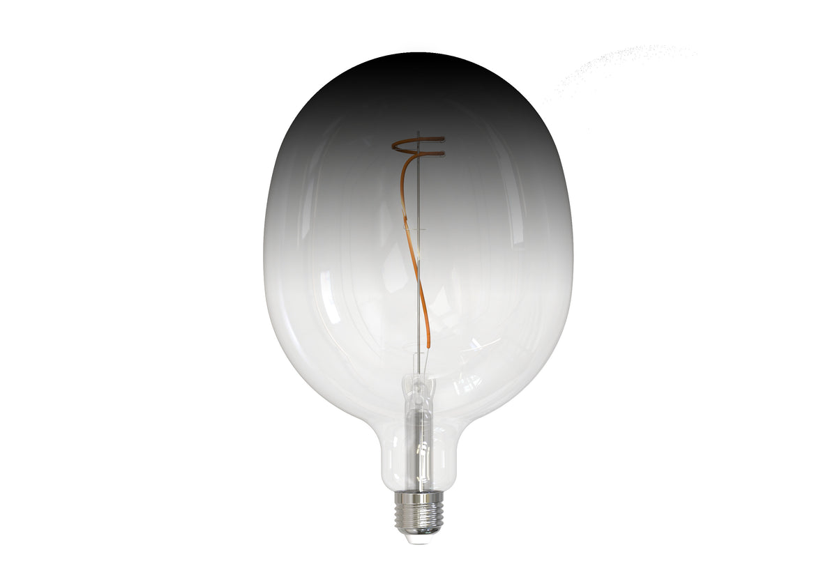 Bulbrite Gradient 4.5 Watt C53 LED Filament Light Bulb with a Clear/Smoke Finish and Medium Screw (E26) Base - 3000K, 200 Lumens
