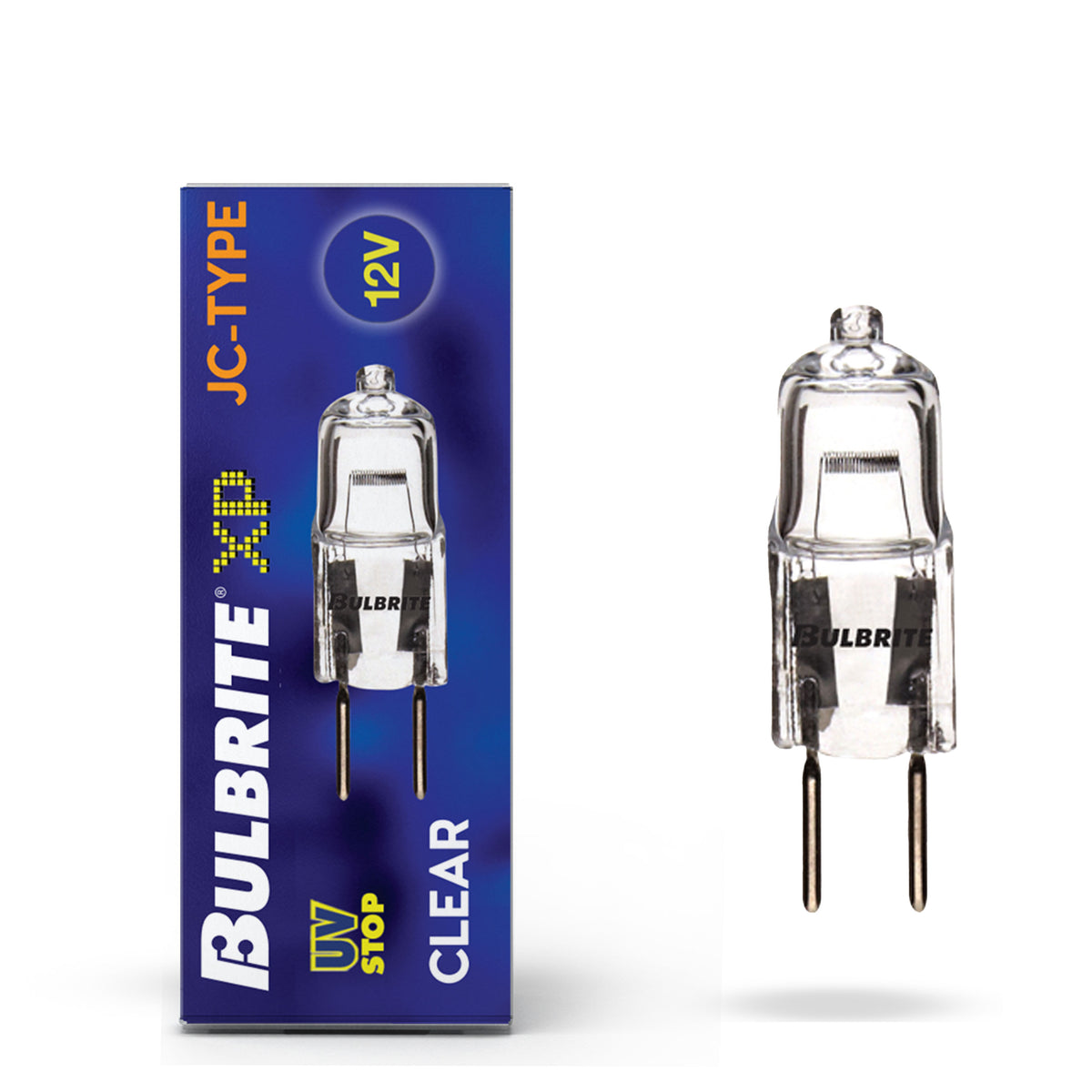 Bulbrite Halogen Mini T3 JC Bi – Pin Base (GY6.35) Light Bulbs, 50W, Clear, 10-Pack