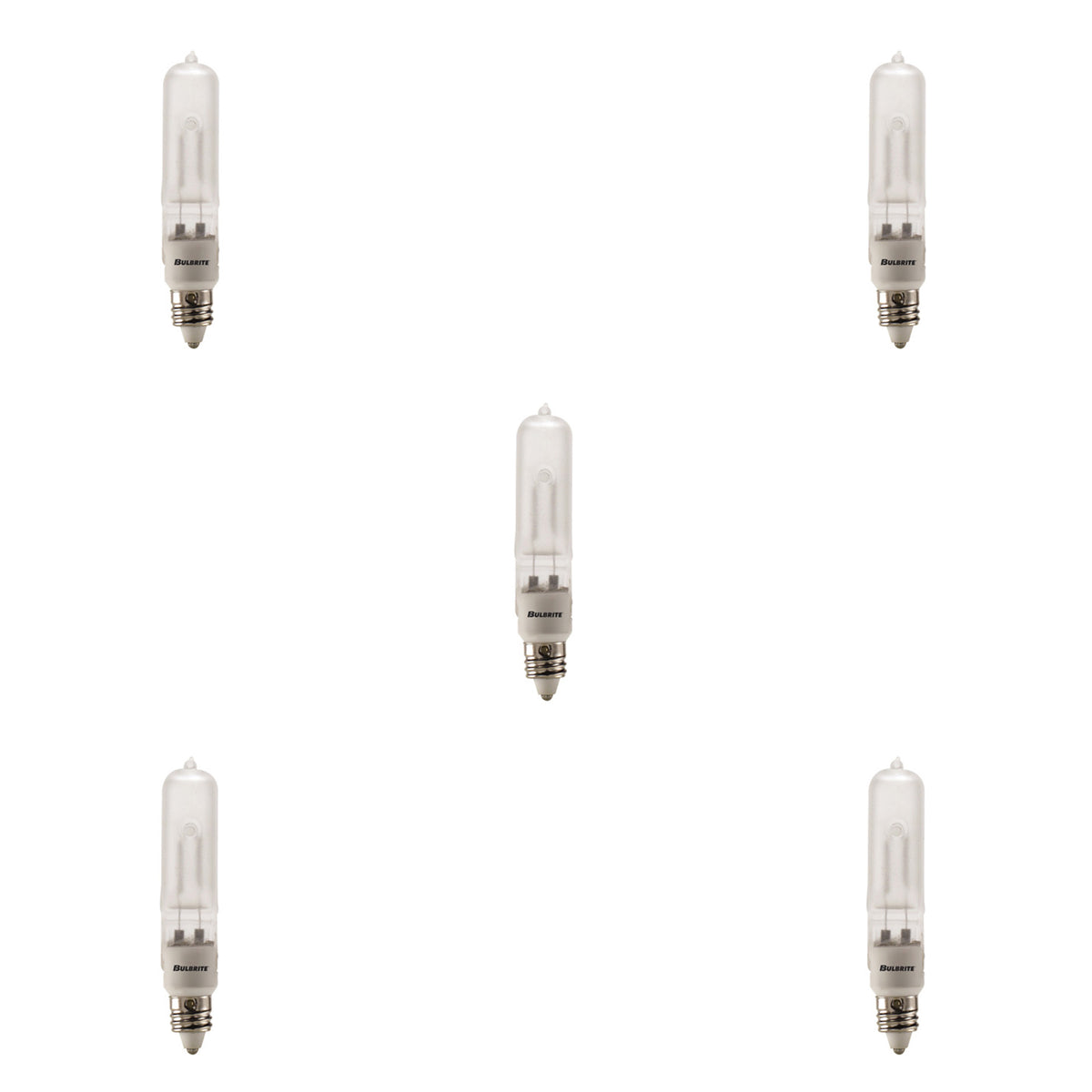 250W T4 JD HALOGEN FROST E11 120V-5PK