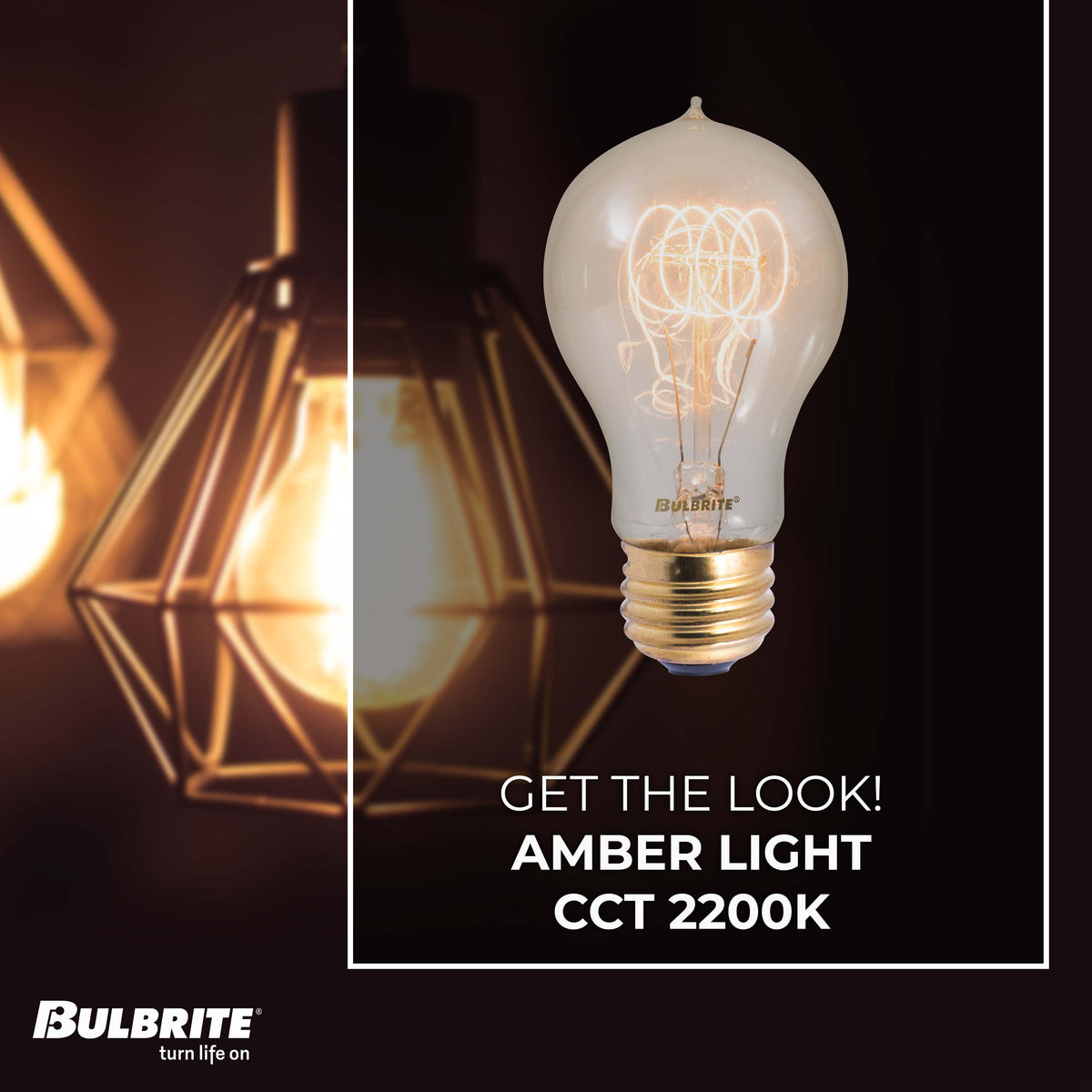 Bulbrite 40W Dimmable Antique Nostalgic Thread Filament A19 E26 Medium BaseIncandescent Bulb, 6-Pack