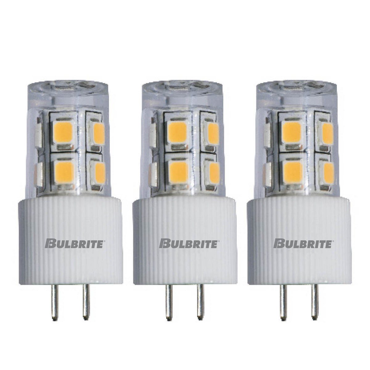 2W LED G4 CLEAR 2700K 12V-3PK