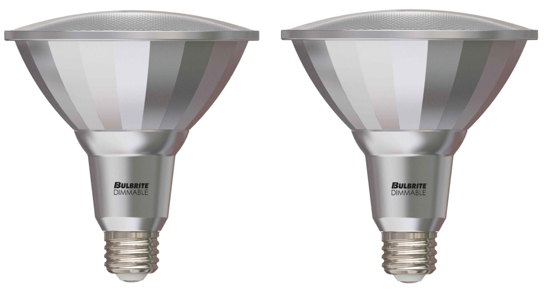 18W LED PAR38 2700K FLOOD JA8 WET DIMMABLE-2PK