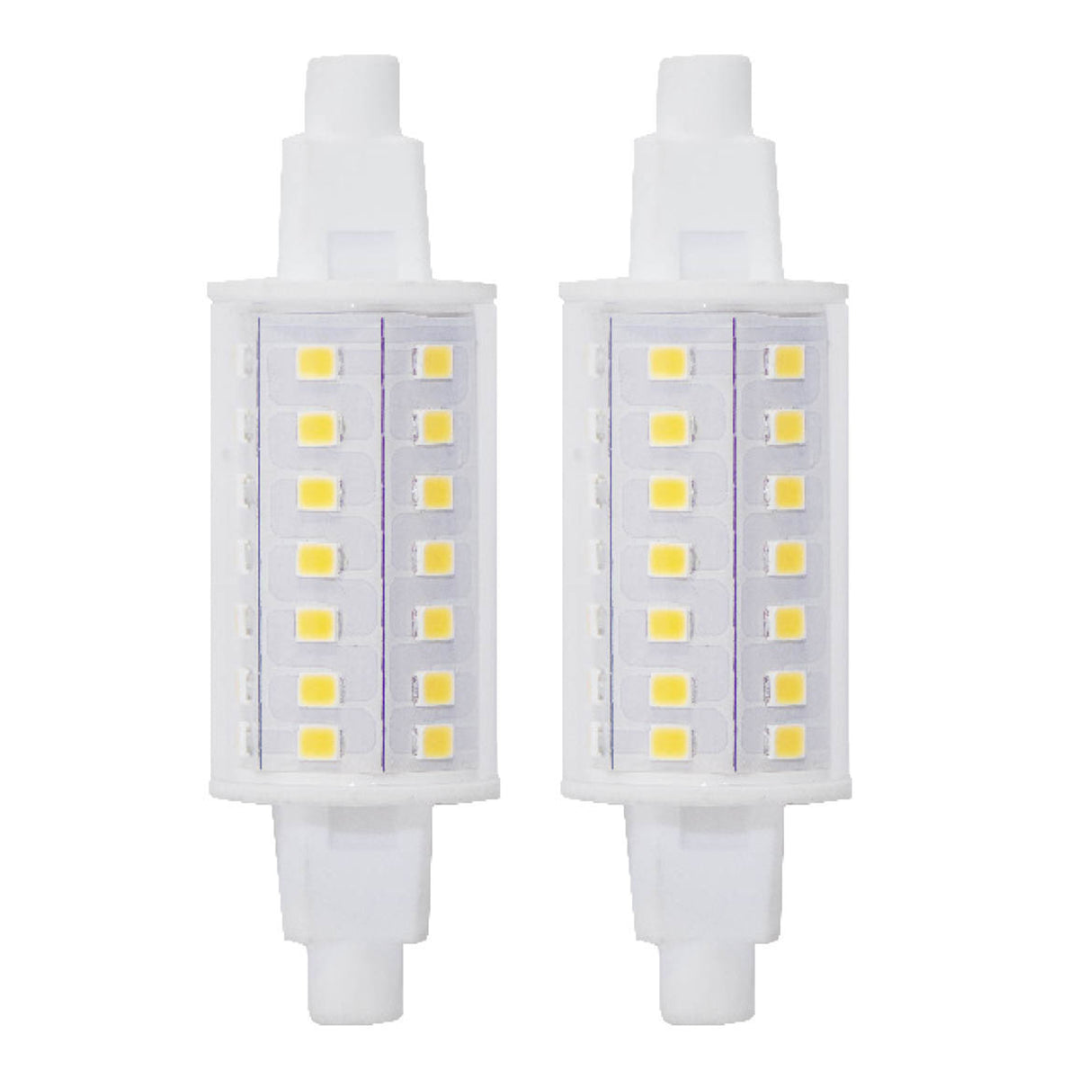 6W LED DOUBLE ENDED 3000K SHORT-2PK
