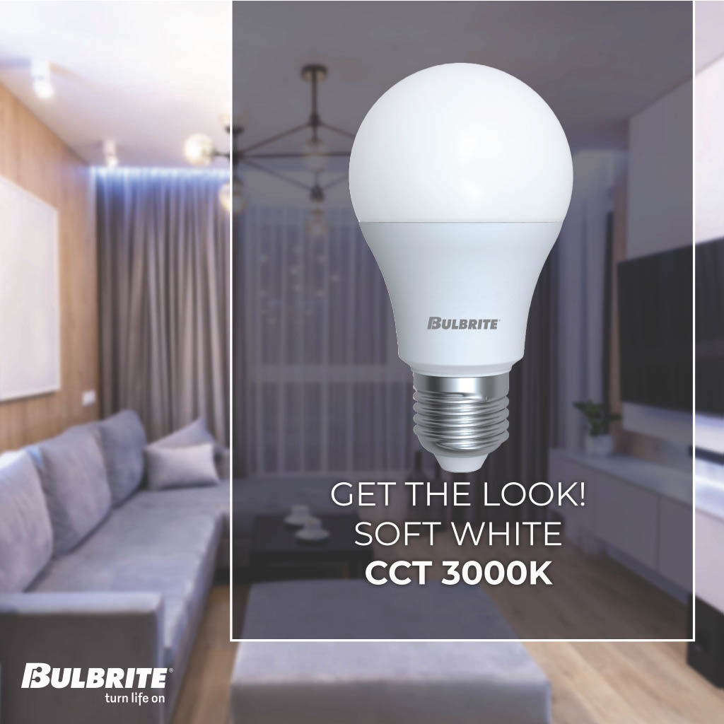 Bulbrite LED 9W Dimmable A19 Light Bulb with a Frost Finish and a Medium Screw E26 – 3000K Soft White Light 800 lumens, 6-Pack