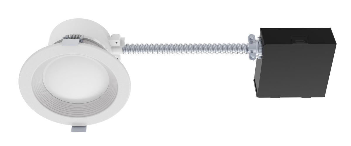 LED Commercial Recessed Downlight, 4", 3000K/4000K/5000K, White