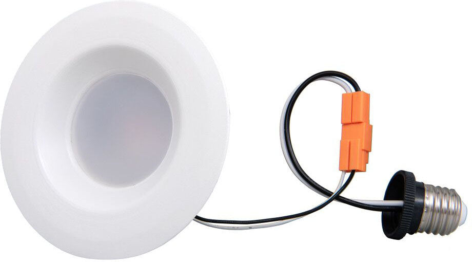 NaturaLED 10W Baffle-Trim LED Retrofit Downlight, 4'', 5CCT, 750 lm