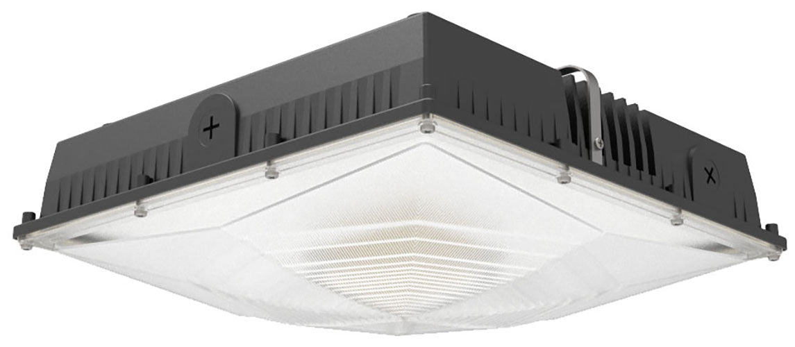 60/80/100W 10"/13" Slim LED Canopy/Parking Garage Light, 3000K/4000K/5000K, Black product image