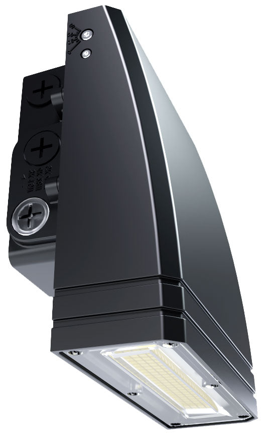 15/28/45W LED Slim Wall Pack, 3000K/4000K/5000K, Black, Photocell Included product image