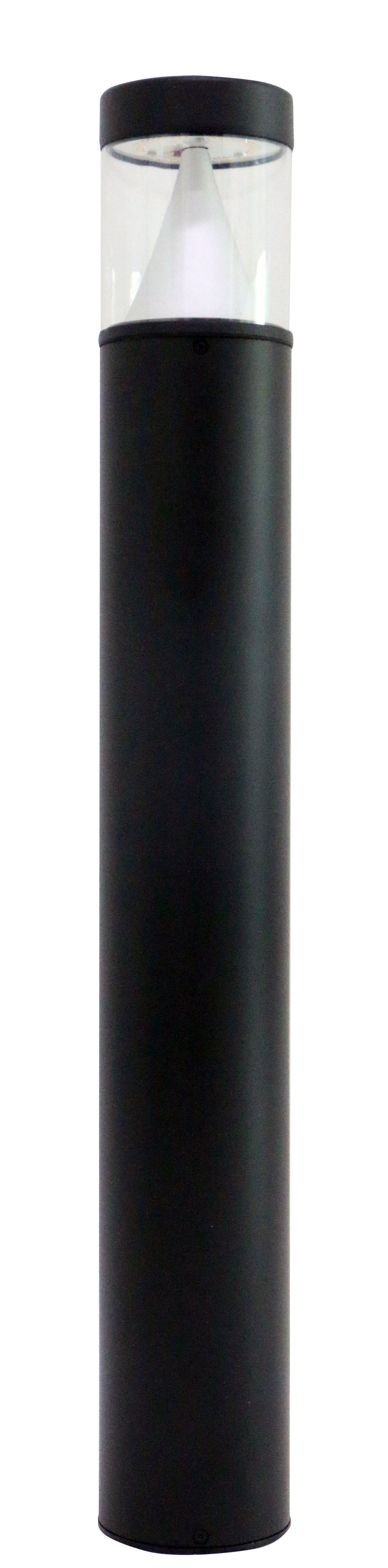 5.5" Bollards (42" Height) - Selectable Wattage and 3CCT (3000K, 4000K and 5000K) - Black