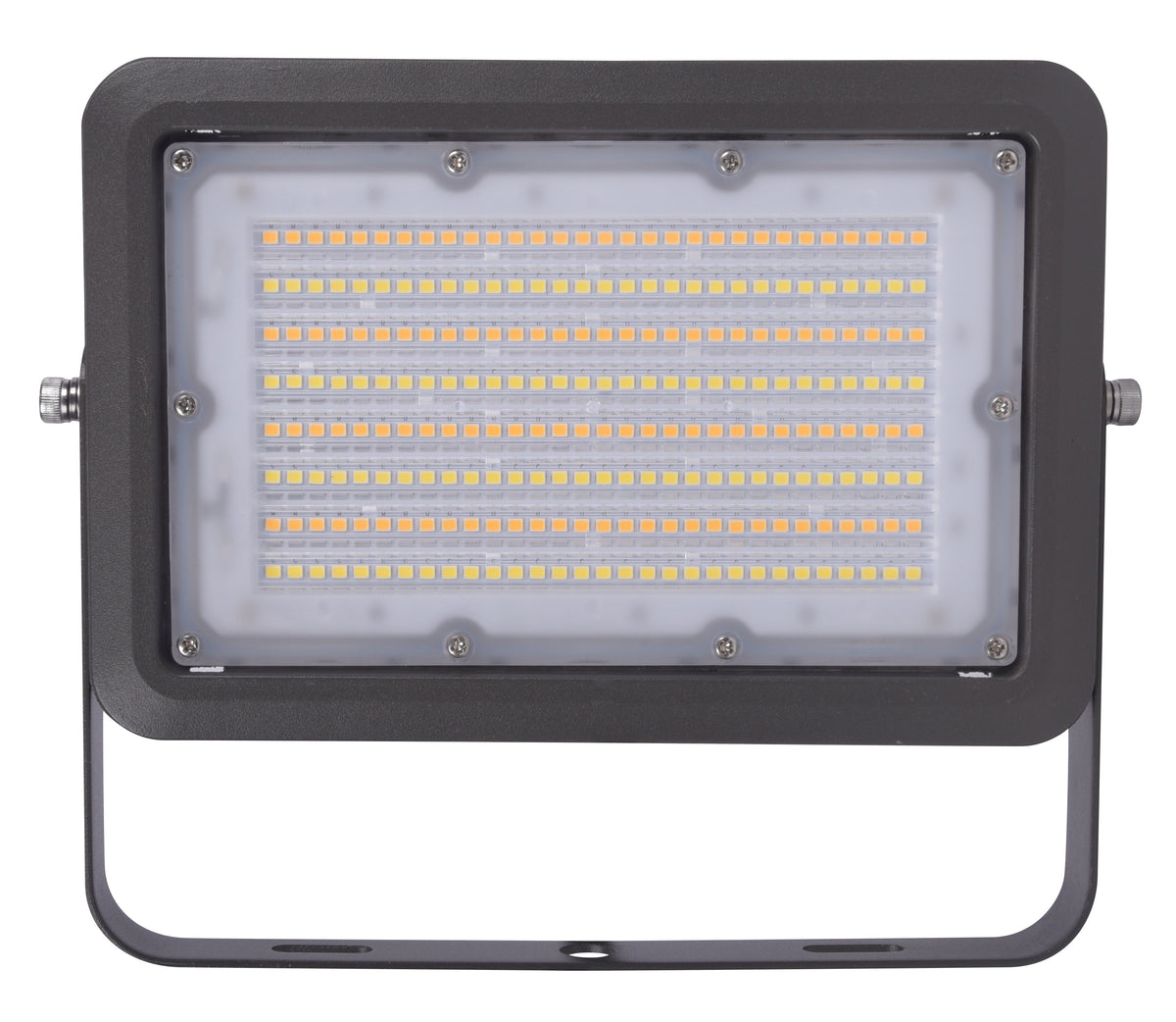 40/50/60W LED Flood Light with Yoke Mount, 3000K/4000K/5000K, Bronze, Photocell Included