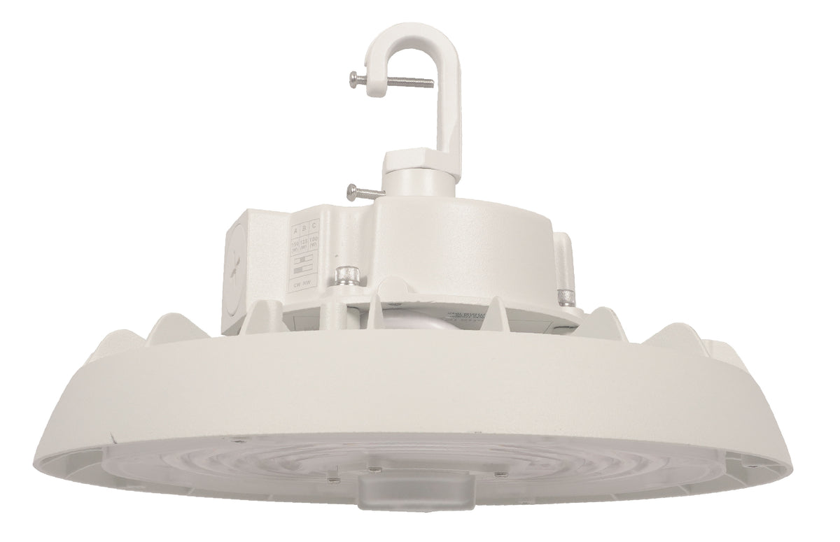 Round High Bays / Low Bays with " Z10 Receptacle" - Selectable Wattage and 2CCT (4000K and 5000K)