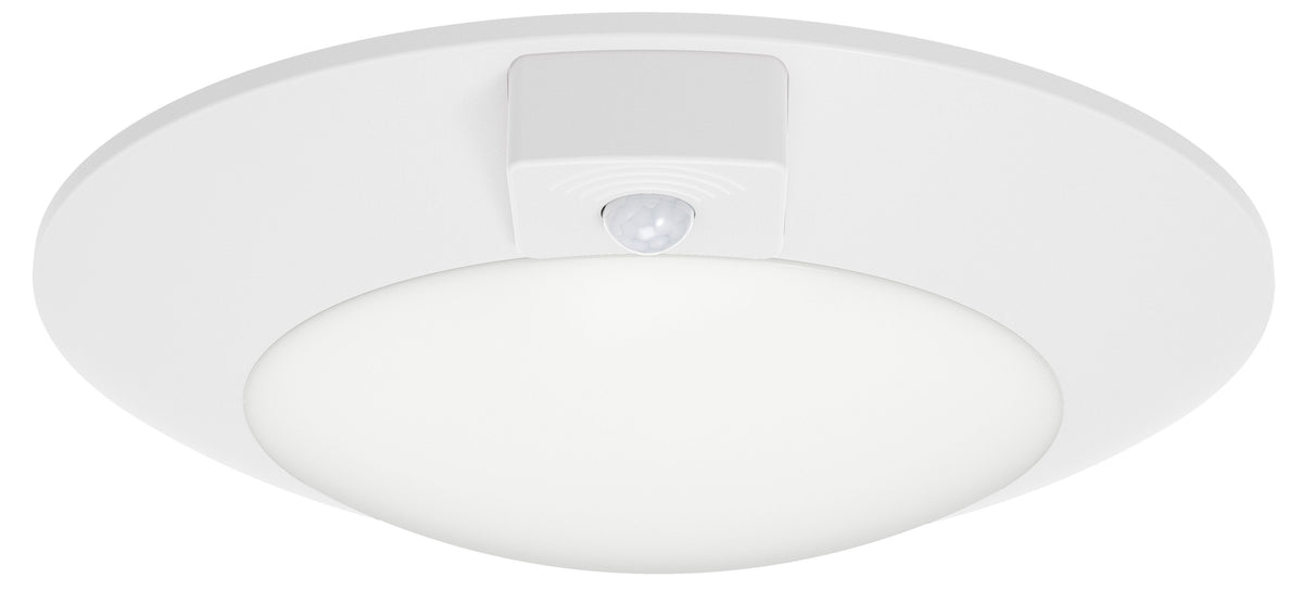 Flush Mounts - FMC Compact- CRI90 (E26 Base is included) T24 / JA8 - 5CCT (2700K, 3000K, 3500K, 4000K and 5000K) in White