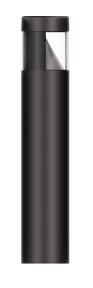 8" Bollard Light - Flat Top - 8" Bollards - Selectable Wattage - 3CCT (3000K, 4000K, and 5000K) - Bronze