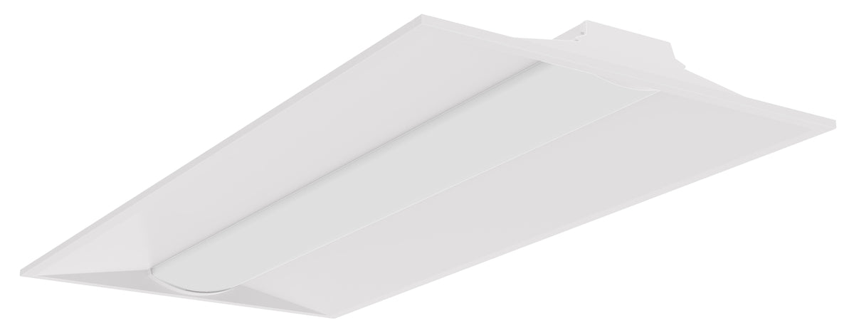 Center Basket Troffers - Selectable Wattage & 3CCT (3500K, 4000K and 5000K) - White