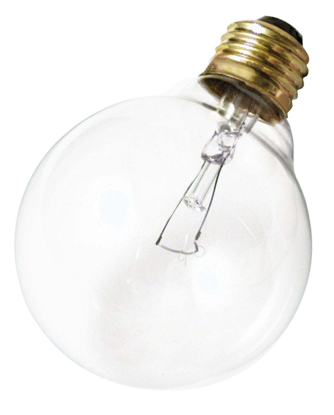 40 Watt G25 Incandescent - Clear - 2500 Average rated hours - 300 Lumens - Medium base - 220 Volt for commercial spaces and