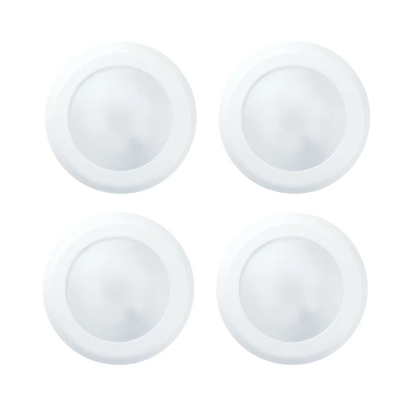 6" Flush Mount Retrofit Disk Downlight, 15W (120W Equivalent), 1200 Lumens, Dimmable, ETL & Energy Star Listed, 90+ CRI
