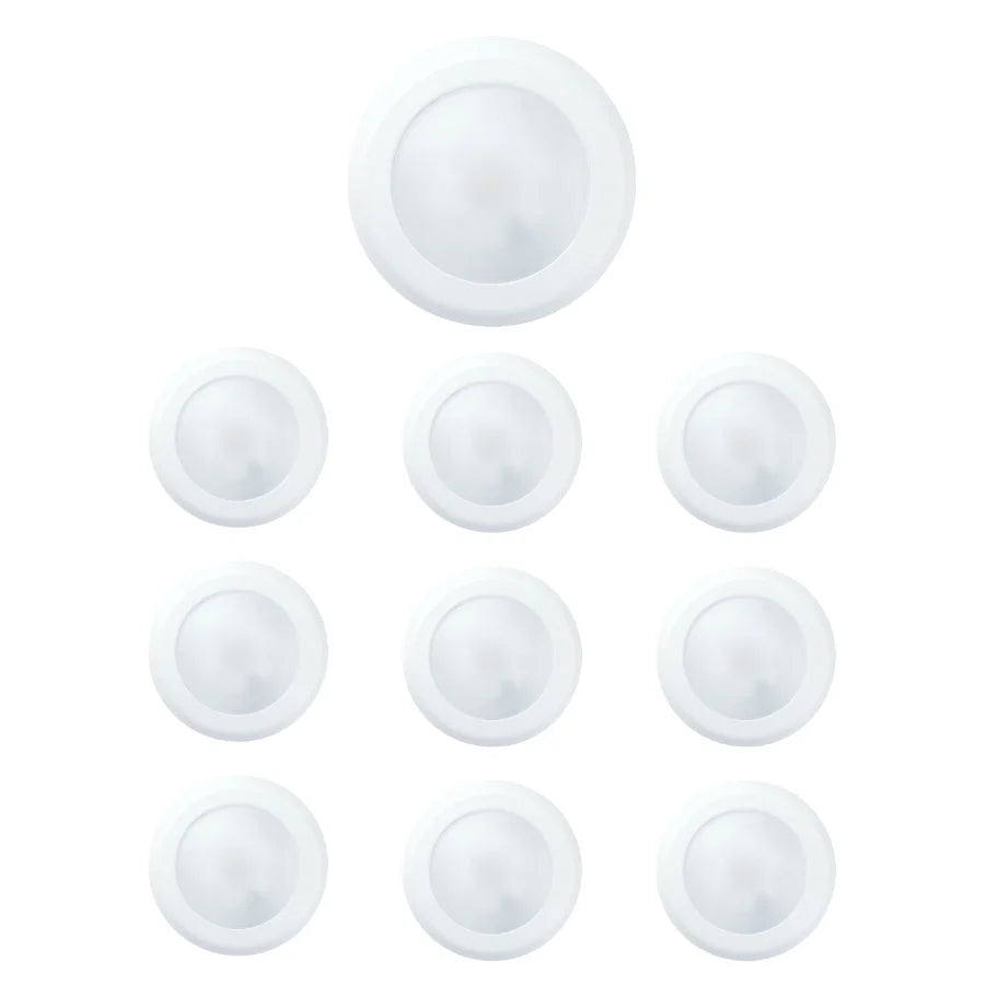 6" Flush Mount Retrofit Disk Downlight, 15W (120W Equivalent), 1200 Lumens, Dimmable, ETL & Energy Star Listed, 90+ CRI