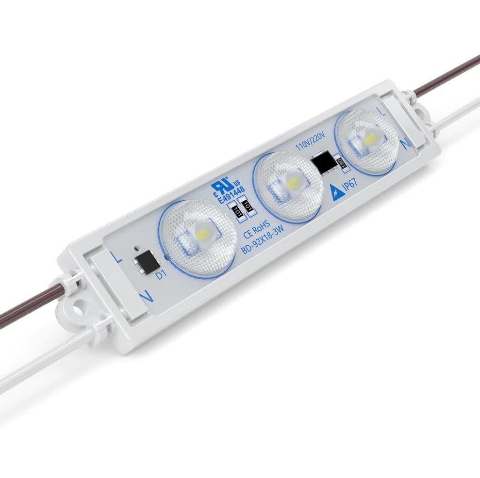 High Voltage 110V/220V AC 1.5W LED Module Outdoor Advertising Light Box with SMD2835 Stylish Ledmodules