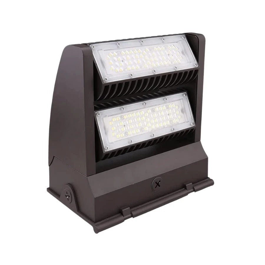 LED Wall Pack Light, 120W Rotatable Head, 5000K, 16,200 Lumens, IP65 Waterproof – Outdoor Security Lights, UL Listed, Replaces 500W MH/HPS