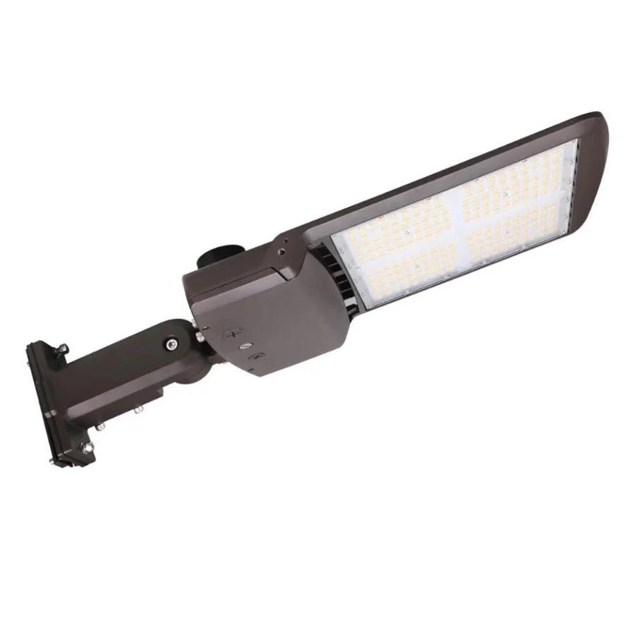300W/240W/200W LED Area Lights, Shoebox Parking Lot Light, 45000 Lumens, 3K/4K/5K CCT, With shorting cap and Photocell cap ,IP65 Waterproof,Universal Mount , UL/DLC Listed