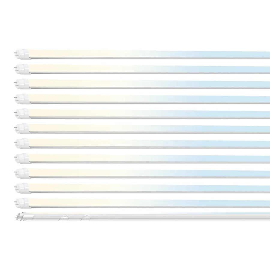 4FT T8 LED Tube Light, Type A+B, 12W/15W/18W/22W, 3000K |3500K| 4000K | 5000K | 6500K, Single And Double End Powered, Plug And Play Or Ballast Bypass, 2860 Lumens, F32T8, 120-277V, Frosted Cover, Pack Optional With Better Price.
