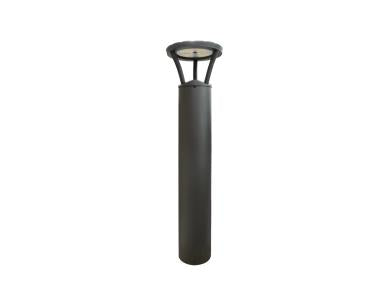 MaxLite Bollard Round Three Stilt Leg Mount, 30/20/ Selectable, 120 5K Bronze