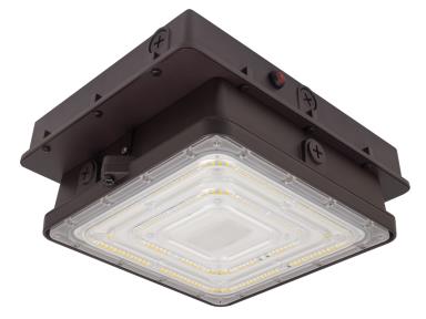MaxLite Enhanced Canopy, Wattage Selectable, /48/ 5K Bronze